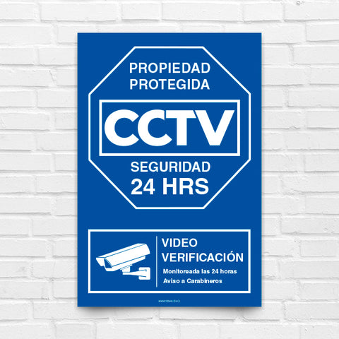 Propiedad Protegida CCTV Seguridad 24 Hrs