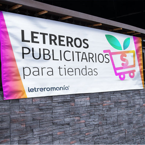 Pendones Publicitarios en Tela PVC